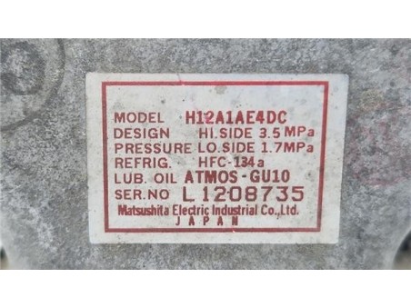 Compresor Aire Acondicionado Mazda 5 Berlina  2 0 CD