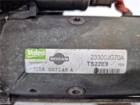 Motor Arranque Nissan Qashqai +2  2 0 Visia [2 0 Ltr  - 110 kW dCi Turbodiesel CAT]