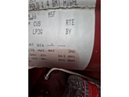 Caja Cambios Manual Volkswagen Polo V  1 4 Advance BMT [1 4 Ltr  - 66 kW TDI]