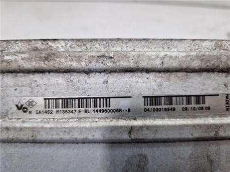 Intercooler Renault Megane III Berlina 5P  1 5 Dynamique [1 5 Ltr  - 78 kW dCi Diesel]