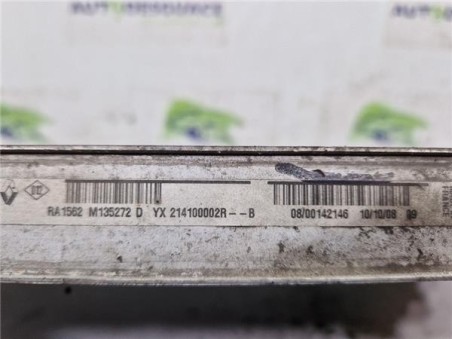 RADIADOR AGUA Renault Megane III Berlina 5P  1 5 Dynamique [1 5 Ltr  - 78 kW dCi Diesel]