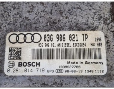 Centralita Audi A3 Sportback  1 9 TDI Ambition [1 9 Ltr  - 77 kW TDI]