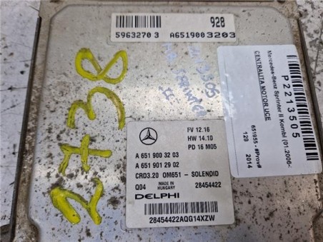 Centralita motor uce Mercedes-Benz Sprinter II Kombi  2 1 311 / 313 / 314 / 316 CDI  [2 1 Ltr  - 95 kW CDI CAT ]