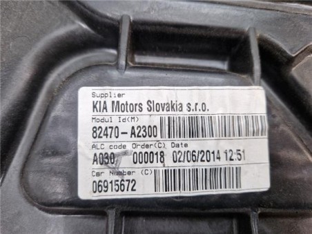 Elevalunas Electrico Delantero Izquierdo Kia Ceed  1 6 Drive [1 6 Ltr  - 94 kW CRDi CAT]