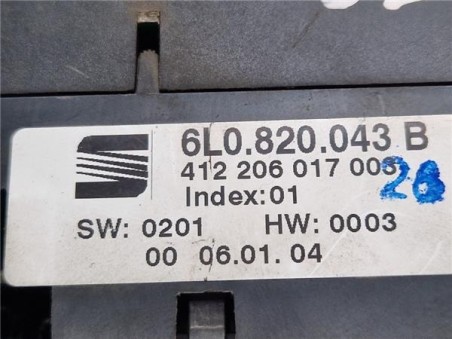 Mandos Climatizador Seat Cordoba Berlina 