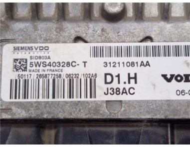 Centralita motor uce Volvo S40 Berlina  2 0 D