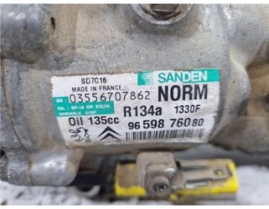 Compresor Aire Acondicionado Citroen C4 Picasso  2 0 HDi