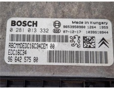 Centralita Peugeot 308  1 6 HDi