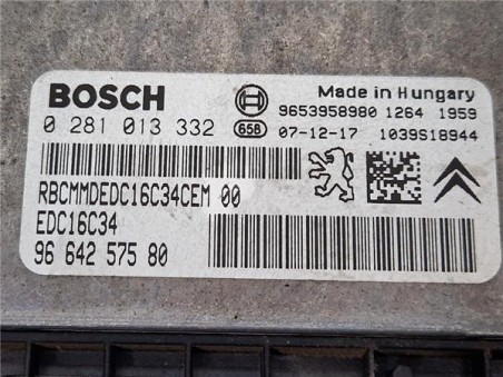 Centralita Peugeot 308  1 6 HDi