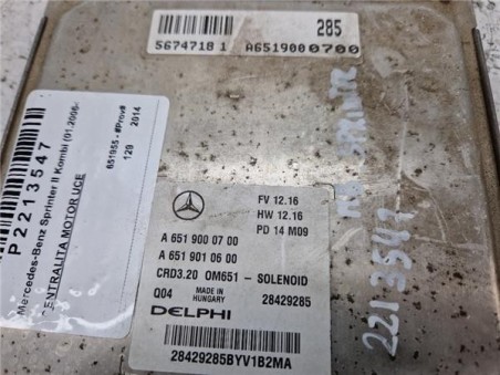 Centralita motor uce Mercedes-Benz Sprinter II Kombi  2 1 311 / 313 / 314 / 316 CDI  [2 1 Ltr  - 95 kW CDI CAT ]