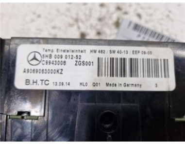 Mandos Climatizador Mercedes-Benz Sprinter II Kombi  2 1 311 / 313 / 314 / 316 CDI  [2 1 Ltr  - 95 kW CDI CAT ]