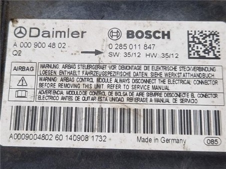 Centralita Airbag Mercedes-Benz Sprinter II Kombi  2 1 311 / 313 / 314 / 316 CDI  [2 1 Ltr  - 95 kW CDI CAT ]