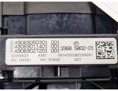 Conjunto Interruptores Mercedes-Benz Sprinter II Kombi  2 1 311 / 313 / 314 / 316 CDI  [2 1 Ltr  - 95 kW CDI CAT ]