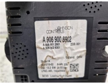 Cuadro Instrumentos Mercedes-Benz Sprinter II Kombi  2 1 311 / 313 / 314 / 316 CDI  [2 1 Ltr  - 95 kW CDI CAT ]