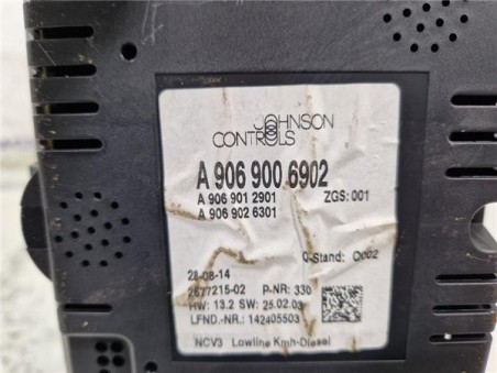 Cuadro Instrumentos Mercedes-Benz Sprinter II Kombi  2 1 311 / 313 / 314 / 316 CDI  [2 1 Ltr  - 95 kW CDI CAT ]