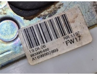 Cerradura Puerta Trasera Derecha Mercedes-Benz Clase A  2 0 A 200 CDI  [2 0 Ltr  - 103 kW CDI CAT]