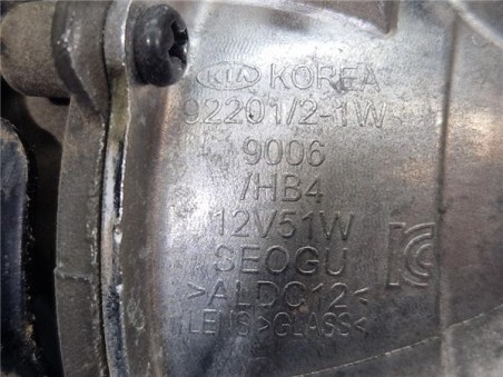Faro Antiniebla Derecho Kia Rio  1 2 Basic [1 2 Ltr  - 62 kW CAT]