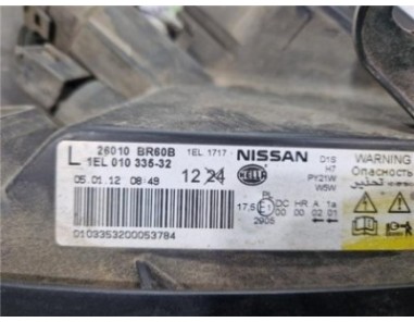 FARO XENON DERECHO Nissan Qashqai  2 0