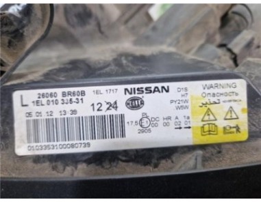 FARO XENON IZQUIERDO Nissan Qashqai  2 0