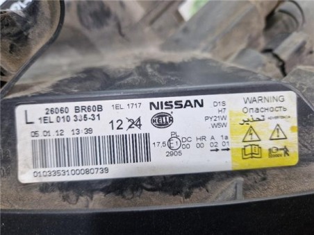 FARO XENON IZQUIERDO Nissan Qashqai  2 0