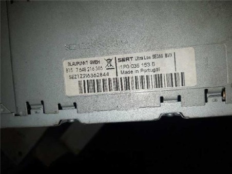 Radio / Cd Seat Leon  1 9 TDI