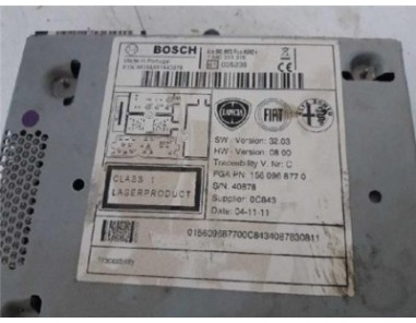 Radio / Cd Alfa Romeo Giulietta  2 0 Distinctive [2 0 Ltr  - 103 kW JTDM]