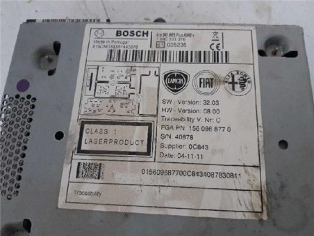 Radio / Cd Alfa Romeo Giulietta  2 0 Distinctive [2 0 Ltr  - 103 kW JTDM]