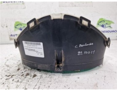 Cuadro Instrumentos Citroen Berlingo  2 0 HDi Collection Combi [2 0 Ltr  - 66 kW HDi CAT ]