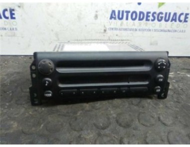Radio / Cd Mini Mini  1 6 Cooper [1 6 Ltr  - 88 kW 16V CAT]