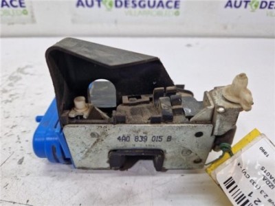 Cerradura Puerta Trasera Izquierda Audi 100 Berlina  2 3 Básico [2 3 Ltr  - 98 / 100 kW CAT ] 2