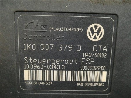 Nucleo Abs Audi A3  2 0 FSI Ambiente [2 0 Ltr  - 110 kW 16V FSI]