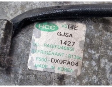 Compresor Aire Acondicionado Hyundai ix35  1 7 Comfort 2WD [1 7 Ltr  - 85 kW CRDi CAT]