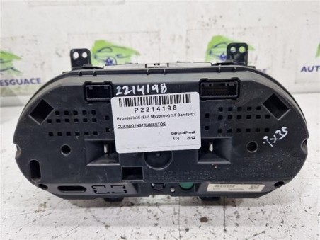 Cuadro Instrumentos Hyundai ix35  1 7 Comfort 2WD [1 7 Ltr  - 85 kW CRDi CAT]