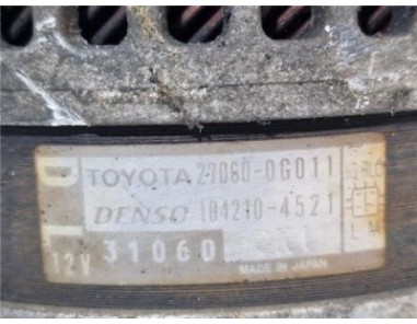 Alternador Toyota Corolla Verso  2 2 D-4D
