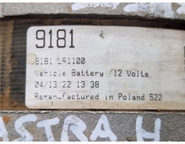 Alternador Opel Astra H Berlina  1 7 CDTI