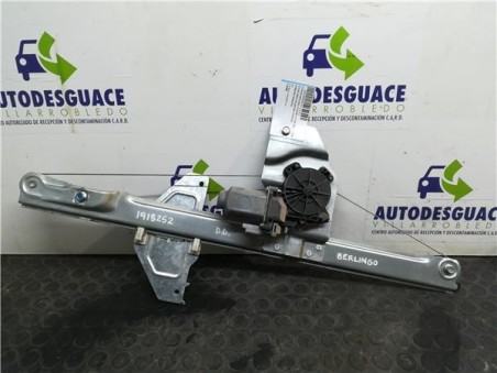Elevalunas Electrico Delantero Derecho Citroen Berlingo Furgón  1 6 HDi 90