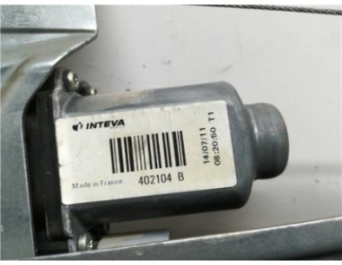 Elevalunas Electrico Delantero Derecho Citroen Berlingo Furgón  1 6 HDi 90