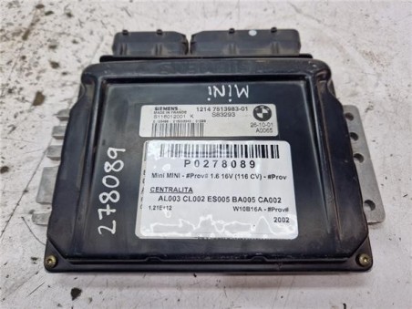 Centralita Mini Cabrio  1 6 Cooper [1 6 Ltr  - 85 kW 16V CAT]