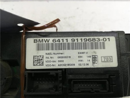 Mandos Climatizador BMW Serie 1 Berlina  2 0 120d [2 0 Ltr  - 120 kW 16V Diesel]