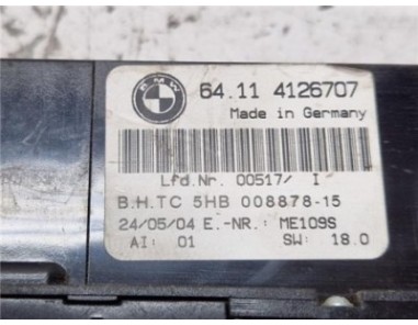 Mandos Climatizador BMW Serie 3 Berlina  2 0 320d Edition Advance [2 0 Ltr  - 110 kW 16V Diesel CAT]