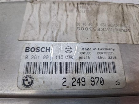 Centralita BMW Serie 3 Berlina  2 0 320d [2 0 Ltr  - 110 kW 16V Diesel CAT]