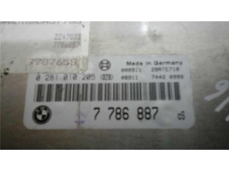 Centralita BMW Serie 3 Berlina  2 0 320d [2 0 Ltr  - 110 kW 16V Diesel CAT]