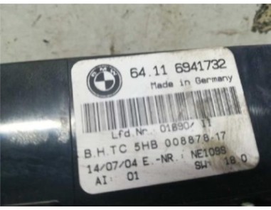 Mandos Climatizador BMW Serie 3 Berlina  2 0 320d Edition Advance [2 0 Ltr  - 110 kW 16V Diesel CAT]