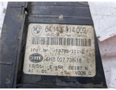 Mandos Climatizador BMW Serie 3 Berlina  2 0 320d Edition Advance [2 0 Ltr  - 110 kW 16V Diesel CAT]