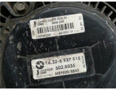 Electroventilador BMW Serie 1 Berlina  2 0 118i [2 0 Ltr  - 105 kW 16V]