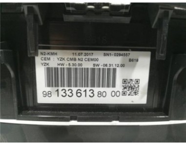 Cuadro Instrumentos Citroen C3  1 2 Business [1 2 Ltr  - 60 kW 12V VTi / PureTech]