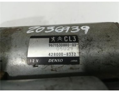 Motor Arranque Citroen C3  1 2 Business [1 2 Ltr  - 60 kW 12V VTi / PureTech]