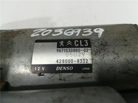 Motor Arranque Citroen C3  1 2 Business [1 2 Ltr  - 60 kW 12V VTi / PureTech]