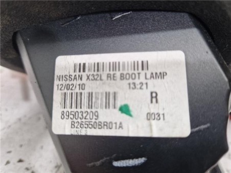 Piloto Porton Trasero Derecho Nissan Qashqai  1 5 Acenta [1 5 Ltr  - 78 kW dCi Turbodiesel CAT]