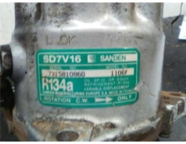 Compresor Aire Acondicionado Citroen Xsara Berlina  1 9 TD